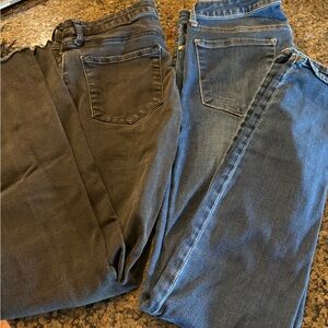 Articles Of Society Women's Skinny Jeans - Black and Blue